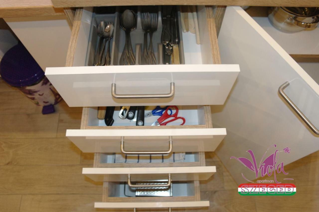 Ferienwohnung Viola Apartman With Infra Sauna Szegedin Exterior foto